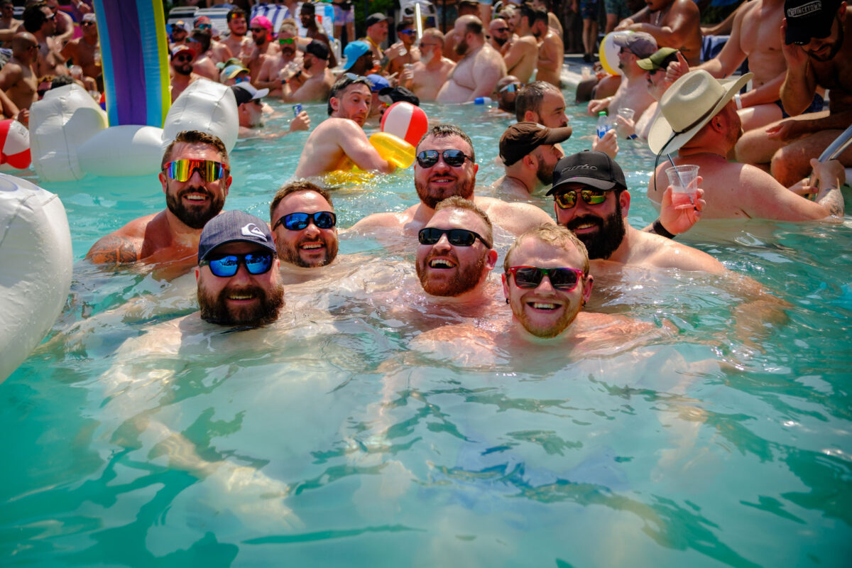 Beach(ed) attendees at Crown & Anchor in Provincetown