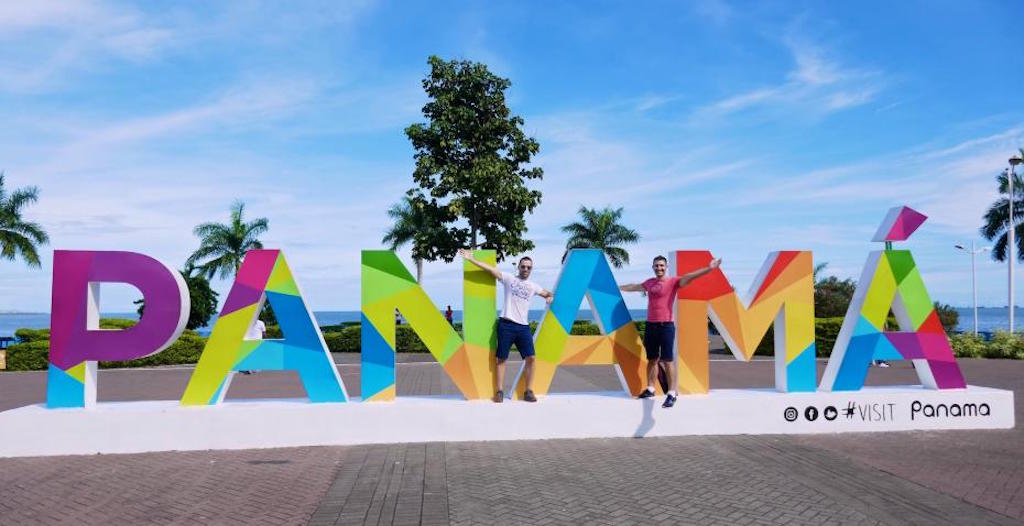 Panama-City-sign-Nomadic-Boys Panama City gateway to Panama gay beaches