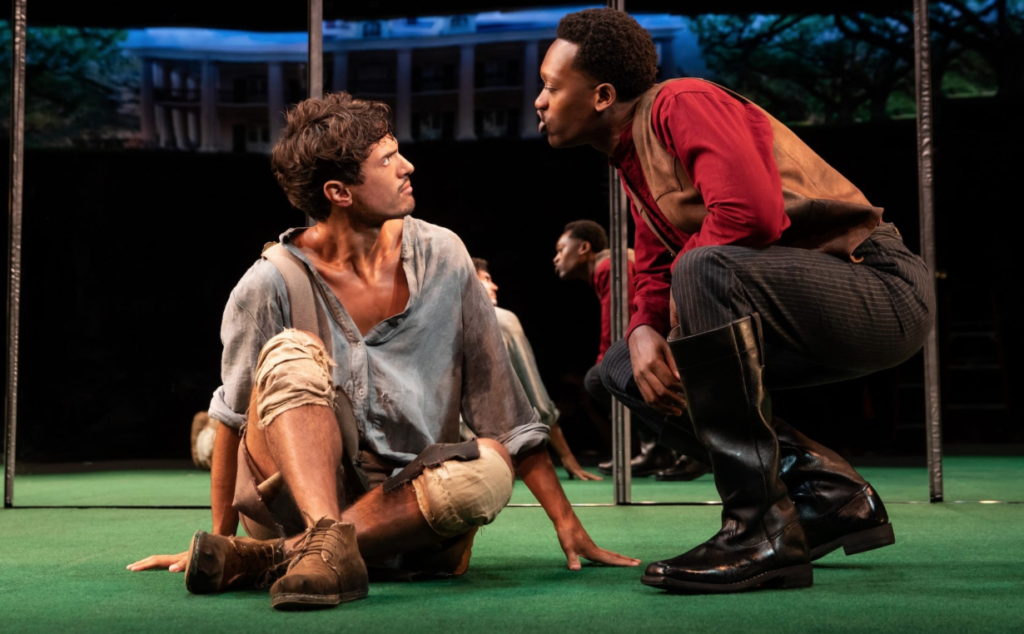 Dustin (James Cusati-Moyer), and Gary (Ato Blankson-Wood) in Slave Play