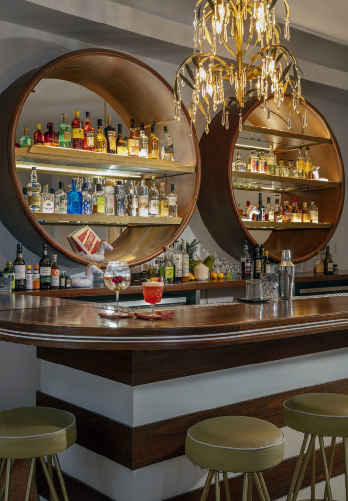 The bar at AxelBeach Miami