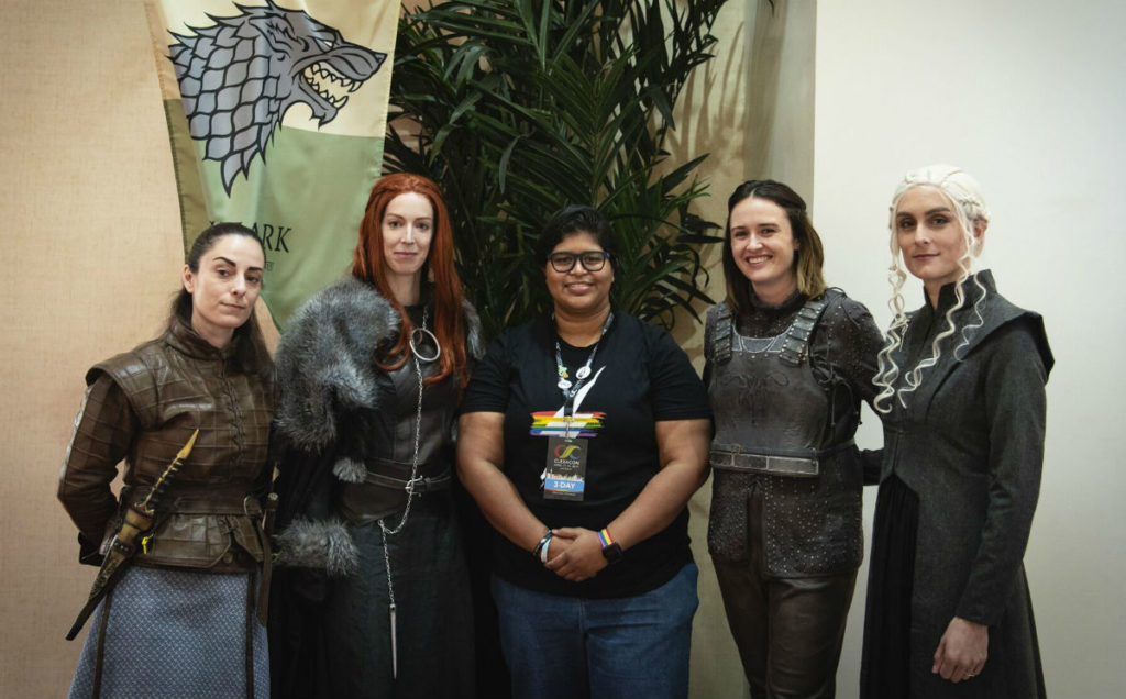 Game Of Thrones fans at ClexaCon