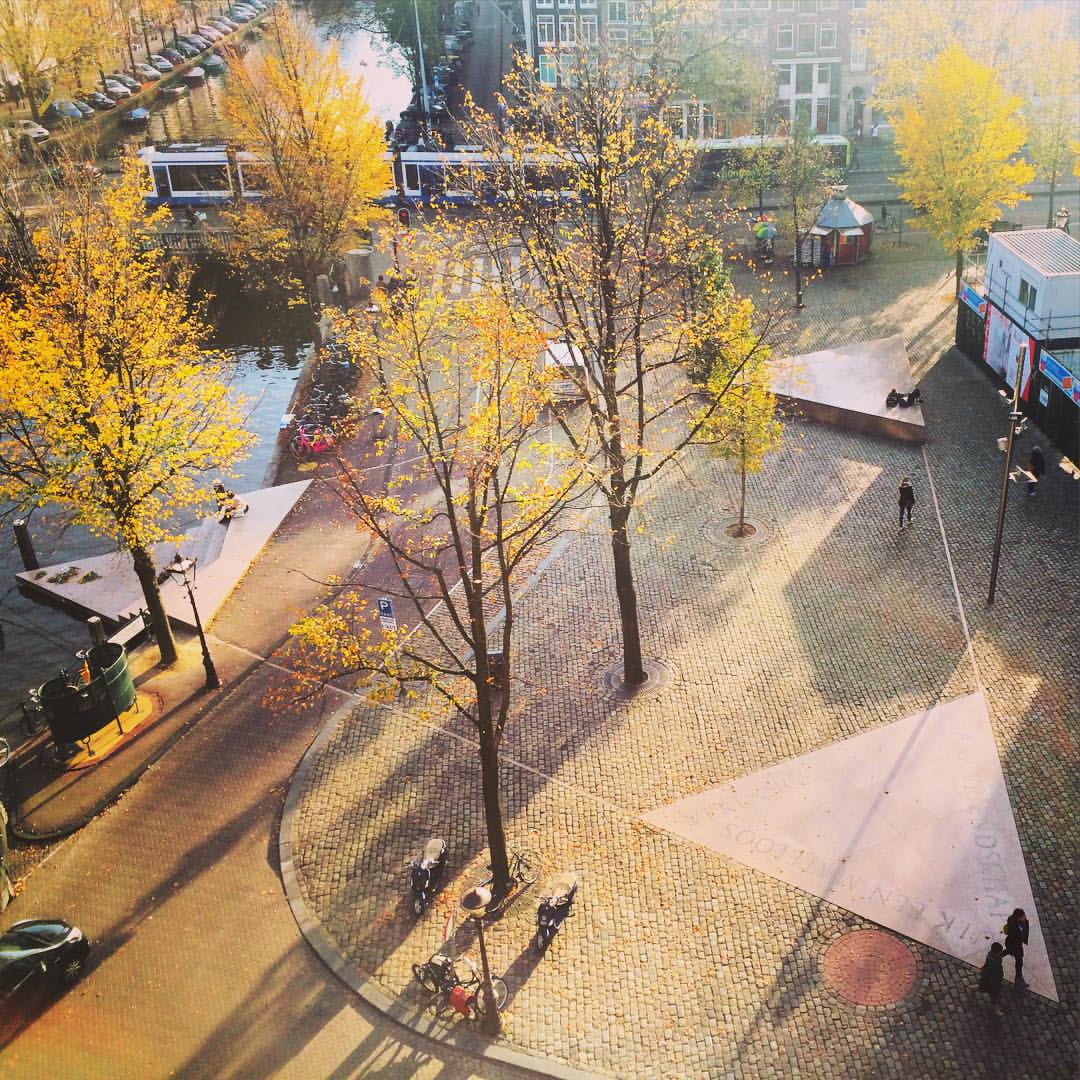 The Homomonument from above