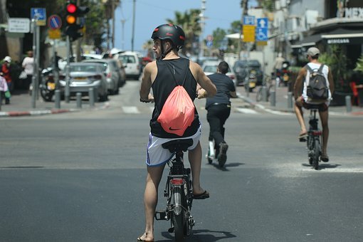 The streets of Tel Aviv