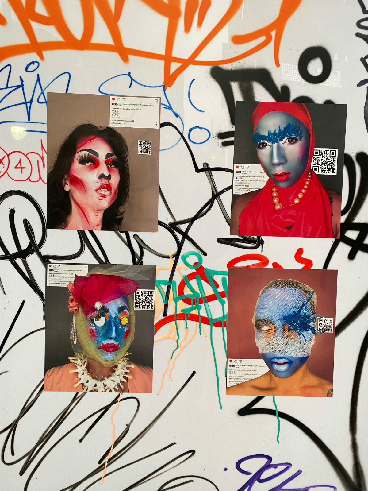 Some of Maiden China's street posters