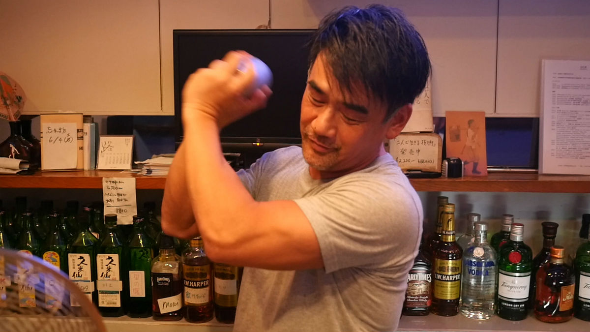 Contemporary artist, bartender and activist, Akira The Hustler