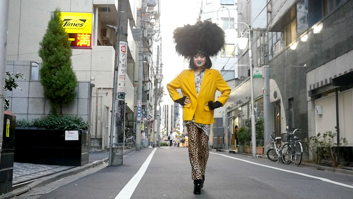 Drag performer Vivienne Sato