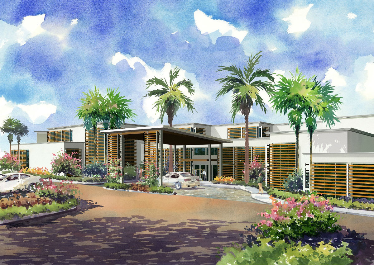 Capitana Key West (artist's rendering)