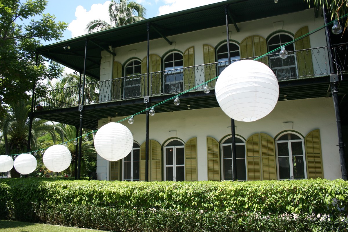 Ernest Hemingway's former home in Key West - now a museum