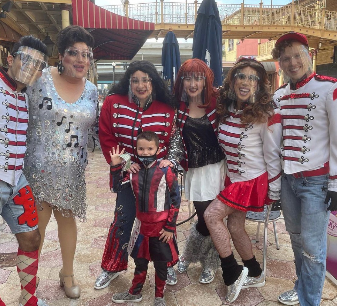 Hamburger Mary's staff and young Aiden