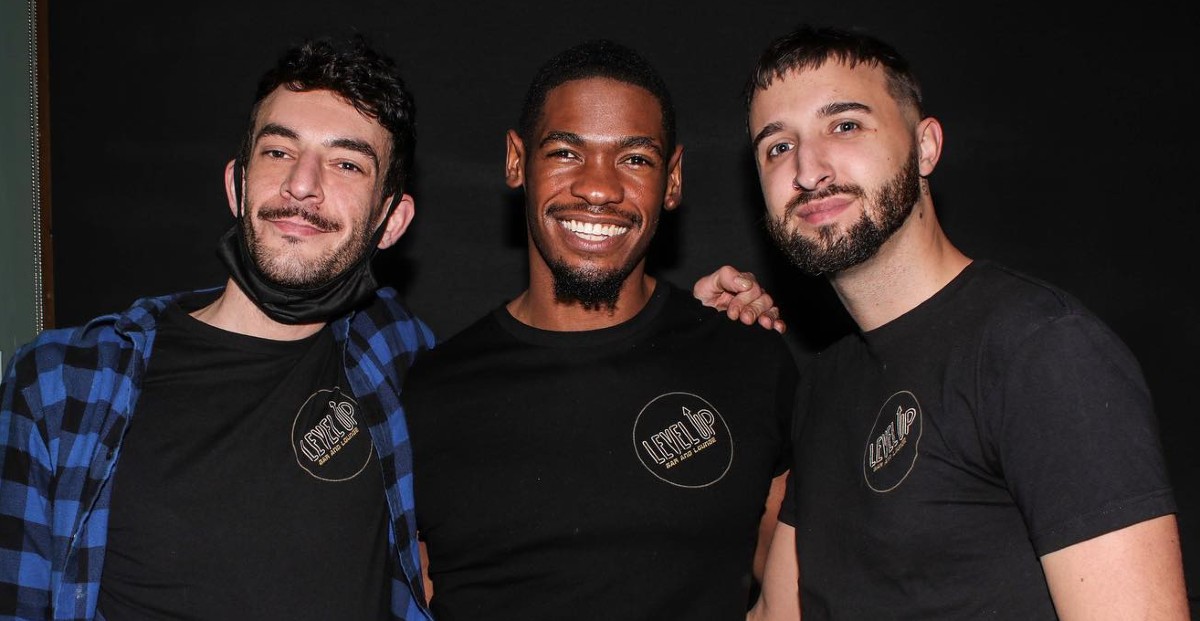 Staff at the Level Up Bar and Lounge in Philadelphia
