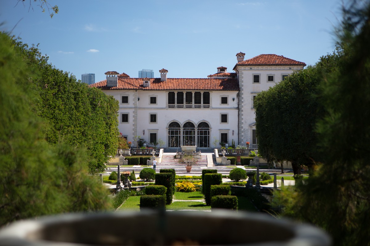 Vizcaya Museum in Coconut Grove, Miami