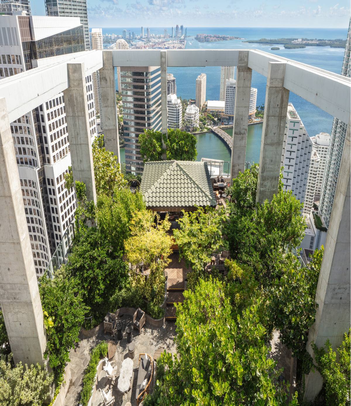 The Sugar rooftop bar at East hotel