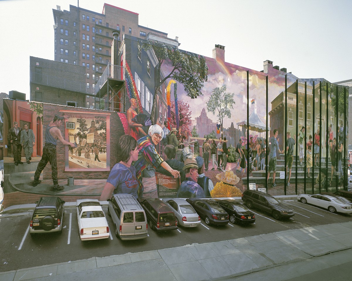 Pride and Progress by Ann Northrup for Mural Arts Philadelphia