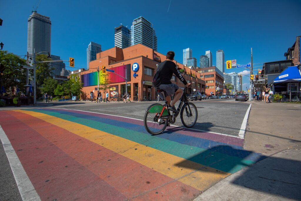 The Church and Wellesley LGBTQ district in Toronto