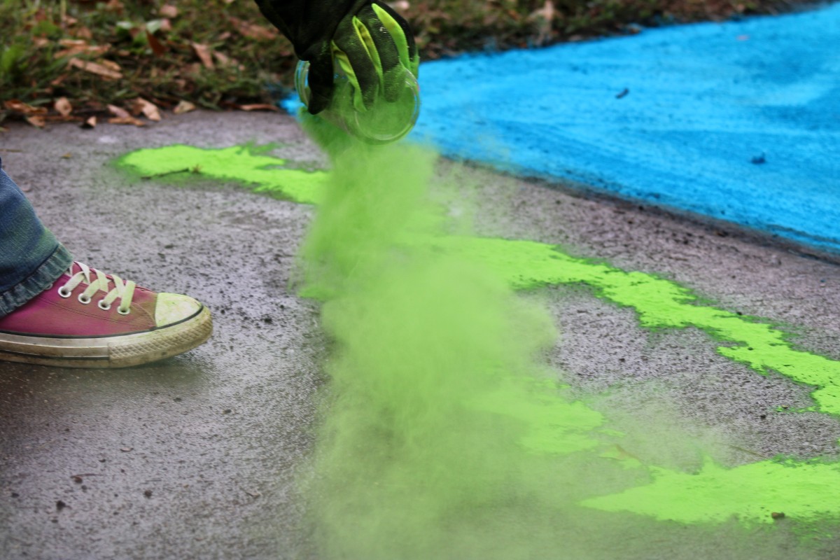 Creating the Atlanta rainbow path