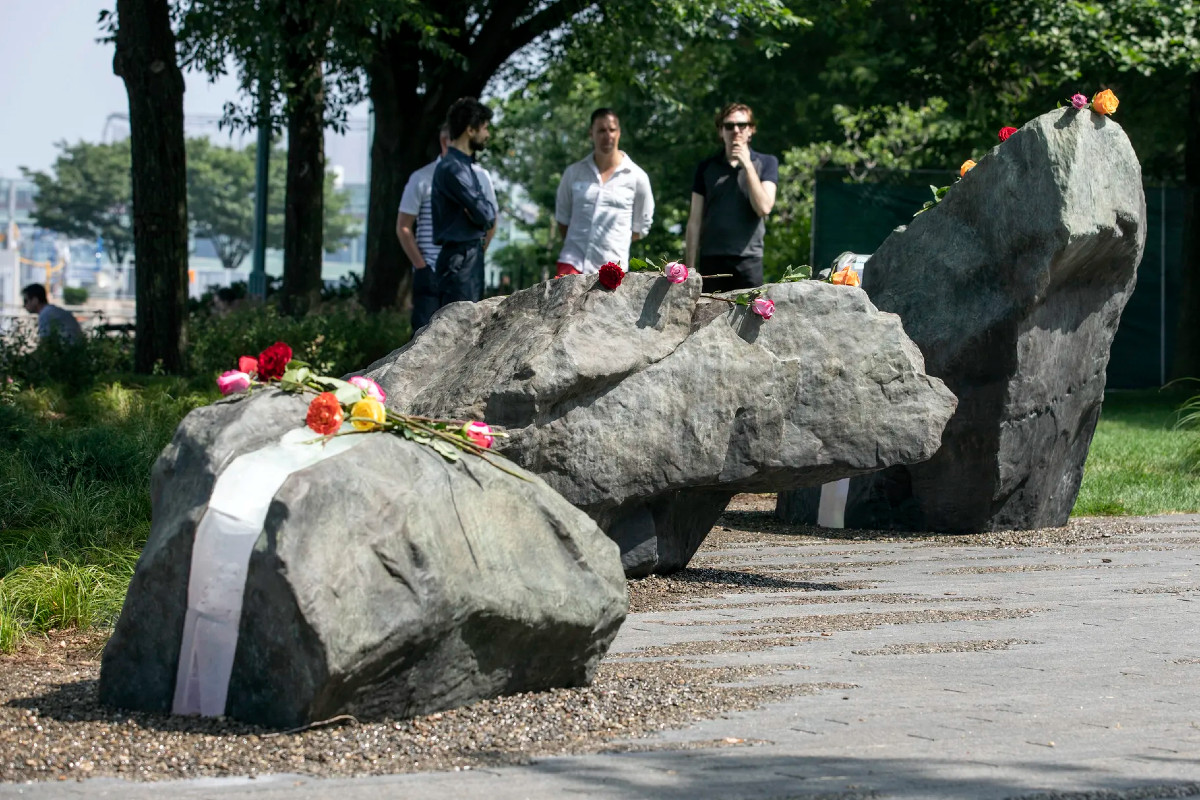 One of the LGBTQ Memorials in New York City