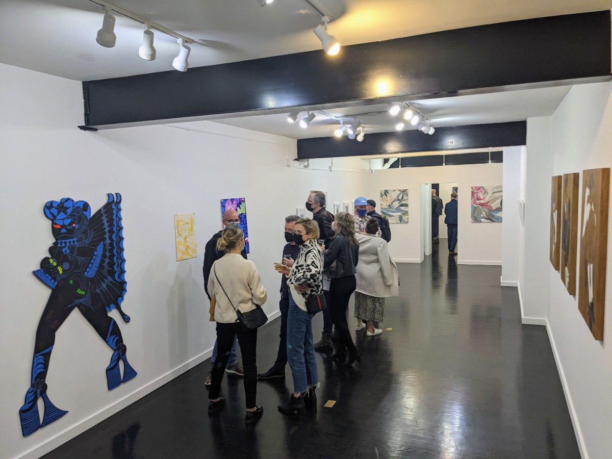 The Schlomer Haus Gallery - a gay art space in San Francisco