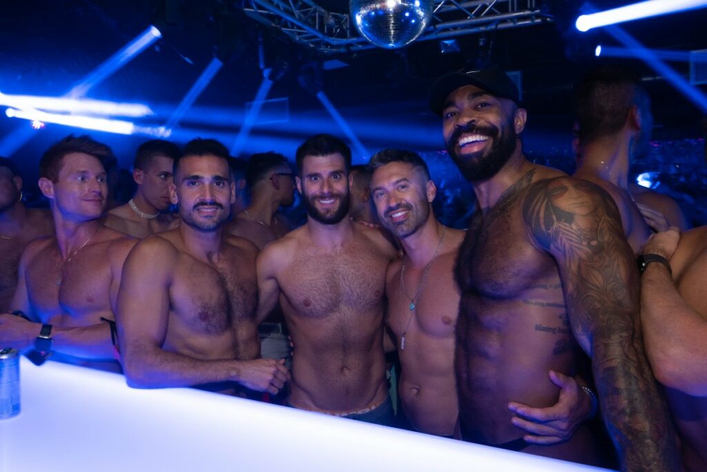 Mid Atlantic Leather Weekend party goers